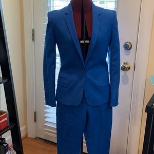 NWT Topshop Bright blue suit